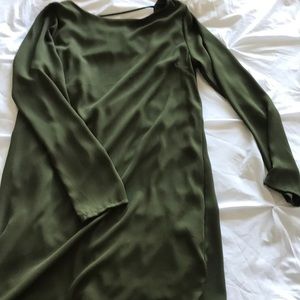 Open back holiday dress